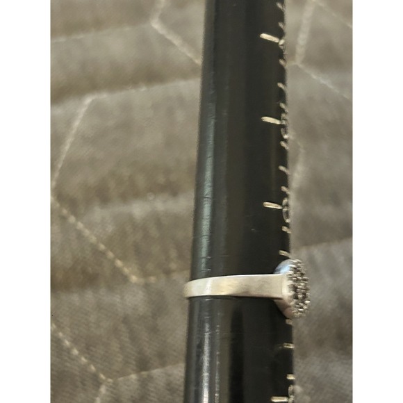 925 STERLING SILVER ''PEACE'' SIGN RING SIZE 7 FAS #414 - Picture 3 of 7